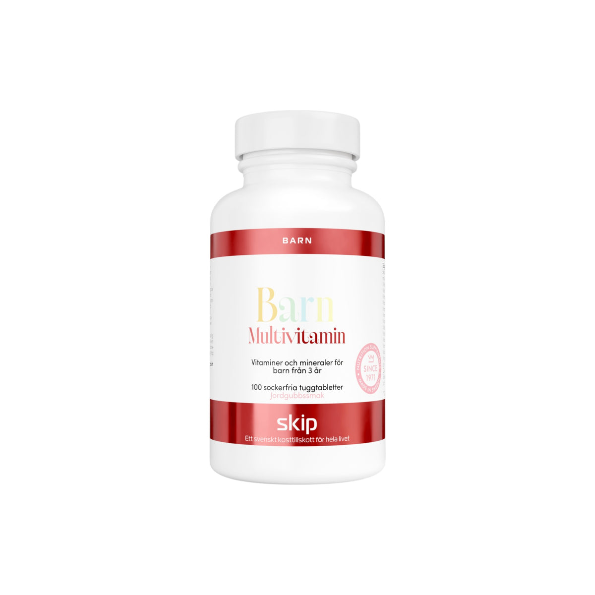 Barn Multivitamin tuggtabletter