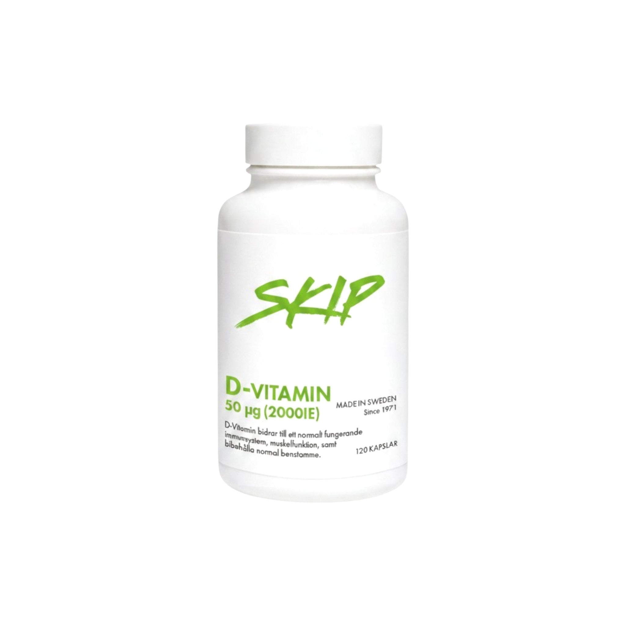 D-vitamin 120 kapslar